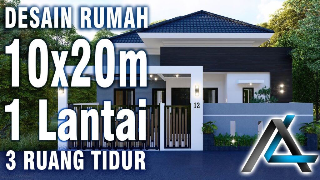Desain Rumah Ukuran Tanah 10x20