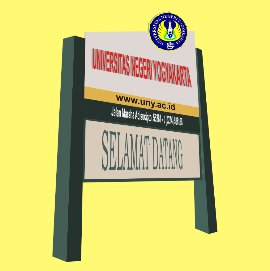 Desain Papan Nama Sekolah