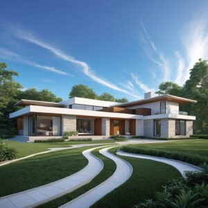Desain Rumah Luas Tanah 1000m2