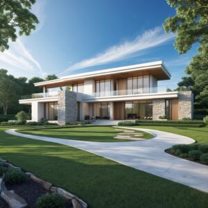 Desain Rumah Luas Tanah 1000m2