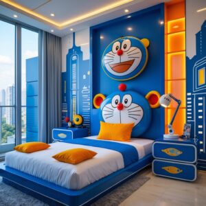Desain Kamar Tidur Doraemon