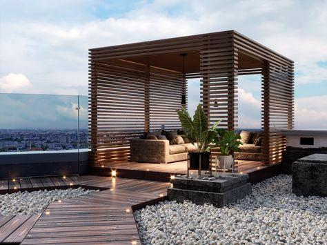 Desain Gazebo Belakang Rumah