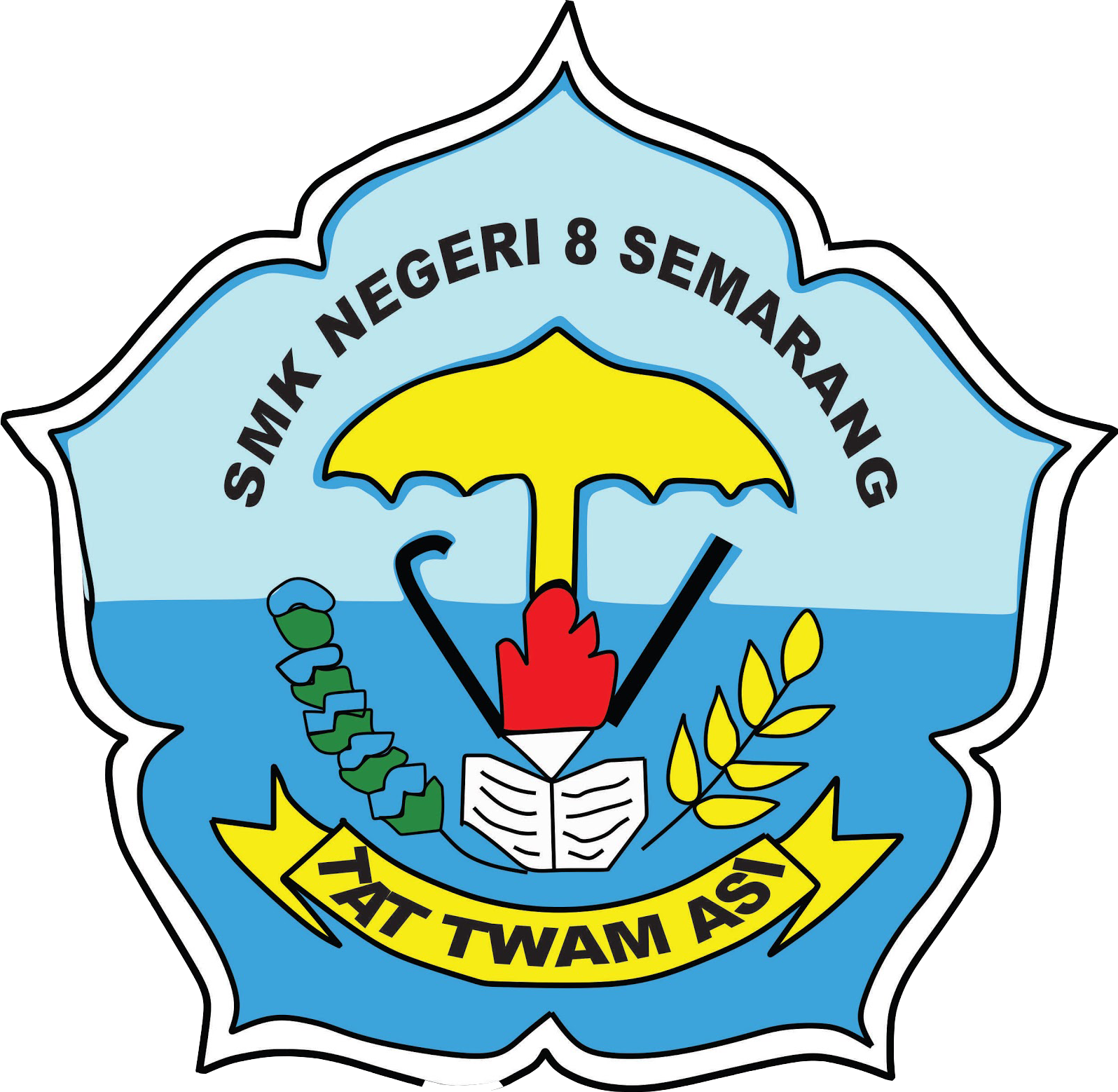 Logo SMKN 8 Semarang