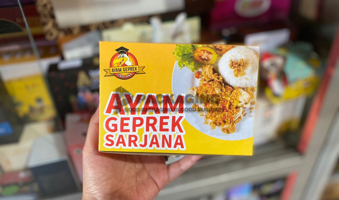 Desain Kotak Ayam Geprek