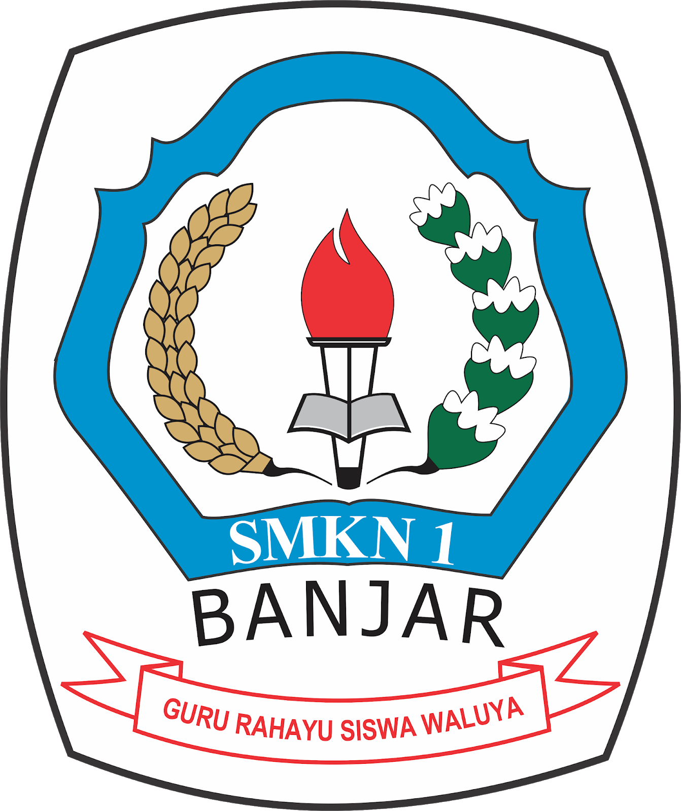 Logo SMKN 1 Banjar