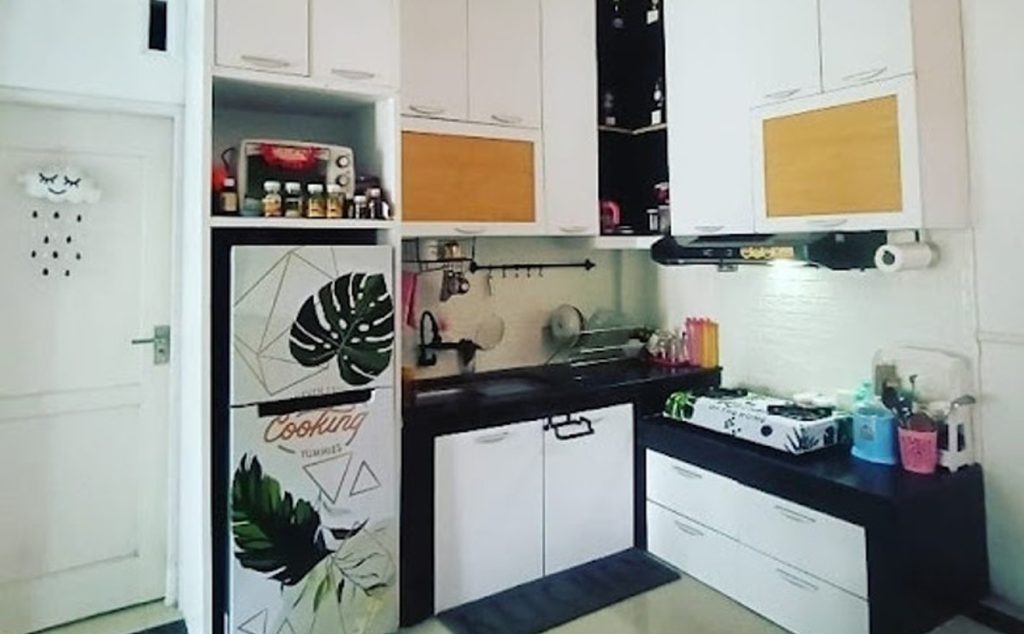 Desain Dapur Kecil dan Kamar Mandi