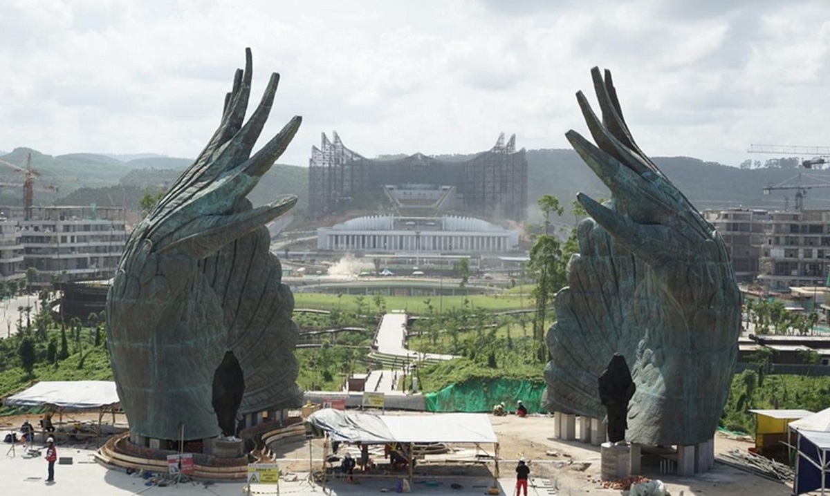 Desain Patung Memorial Park di IKN Nusantara