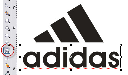 Cara-Membuat-Logo-Adidas-Segitiga