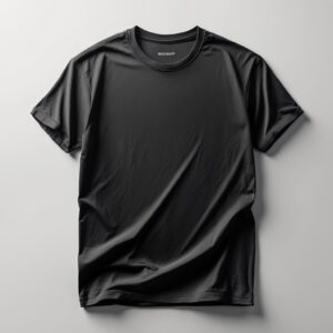 Black T-Shirt Mockup