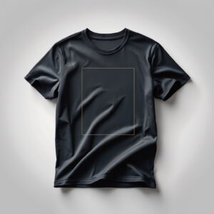 Black T-Shirt Mockup