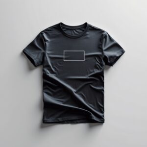 Black T-Shirt Mockup