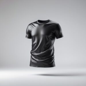 Mockup Kaos Hitam