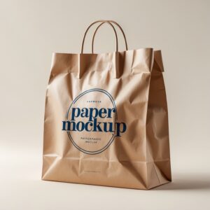 Neat Paper Bag Mockup