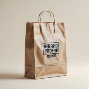 Neat Paper Bag Mockup