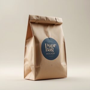 Neat Paper Bag Mockup