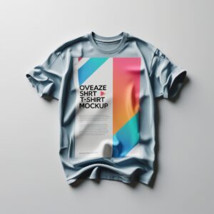 Oversize T-Shirt Mockup