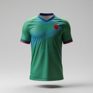 Plain Futsal Jersey Mockup PNG