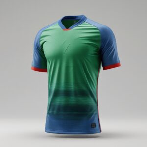 Plain Futsal Jersey Mockup PNG