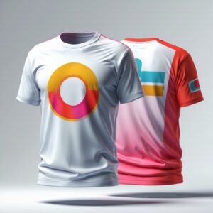 T-shirt Mockup Front and Back