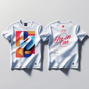 Front and Back T-Shirt Mockups