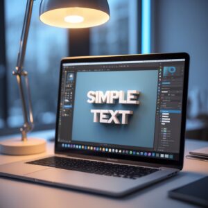 Cara Membuat Teks 3D Sederhana Di Photoshop