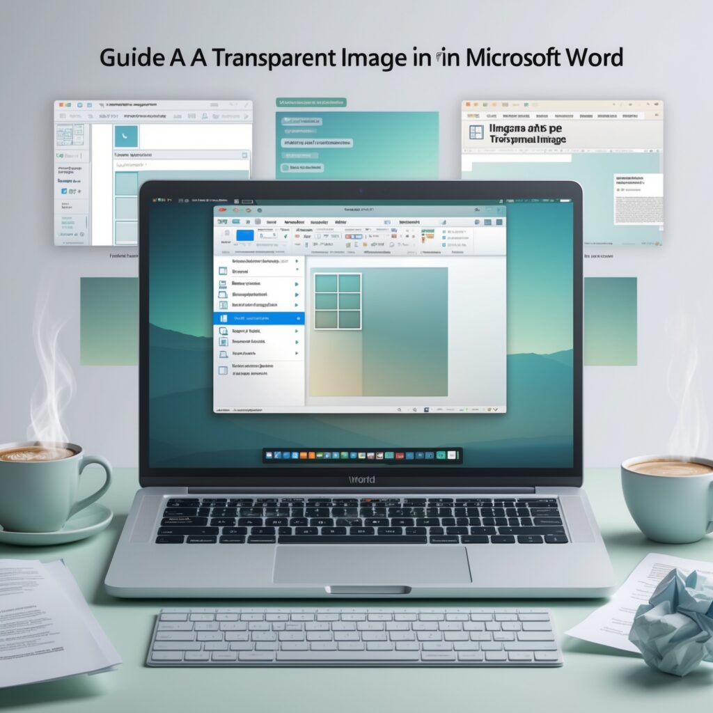 Cara Membuat Gambar Transparan di Word